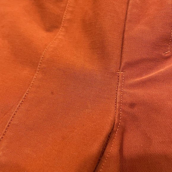 Lululemon Bowline Pants Mens Medium Orange Utilitech Canvas Drawstring - Picture 5 of 14